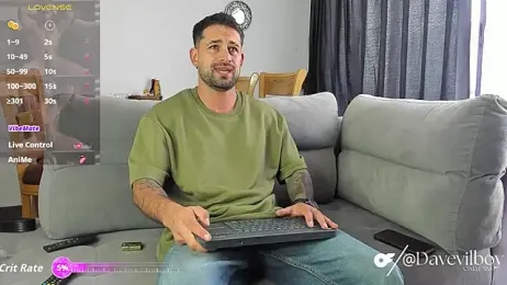 Davevilboy webcam model stream image