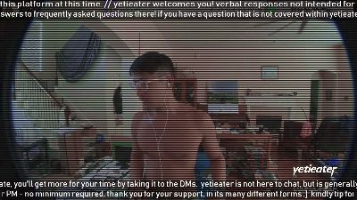 yetieater webcam model stream image