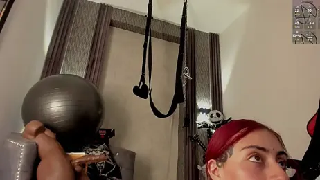 selene_red_ webcam model stream image