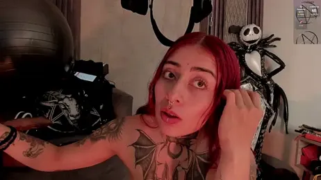 selene_red_ webcam model stream image