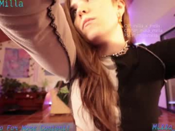 milla_milla webcam model stream image