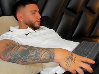 Robert Croy webcam model stream image