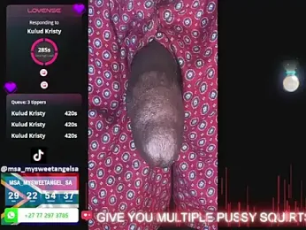 MySweetAngelsSA webcam model stream image