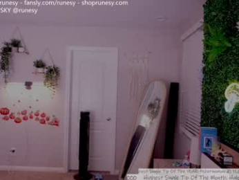 runesy webcam model stream image