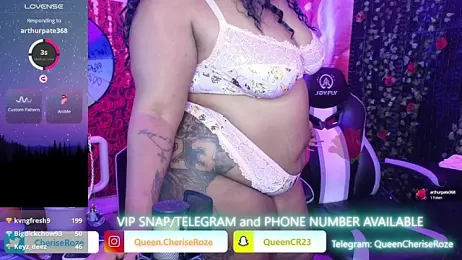 cheriserozequeen webcam model stream image