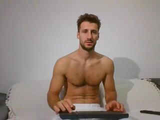 Chris Aron webcam flirt4free model stream image