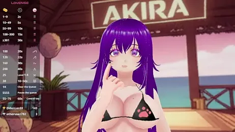 AkiraVixent webcam model stream image