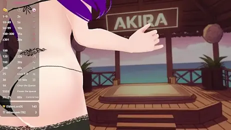 AkiraVixent webcam model stream image