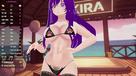 AkiraVixent webcam model stream image