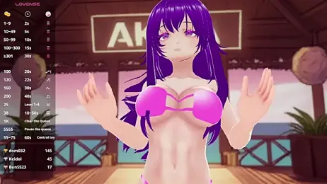 AkiraVixent webcam stripchat model stream image