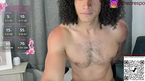 curly_muscle webcam model stream image