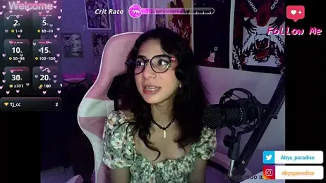 Abysparadise webcam model stream image