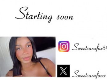 sweetsarafoxxx webcam model stream image