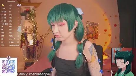 koshkasenpai webcam model stream image