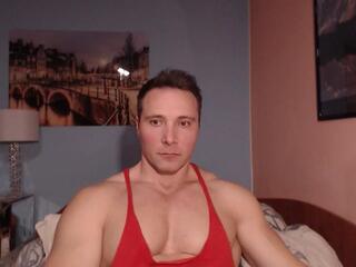 Hunky Muscle webcam flirt4free model stream image