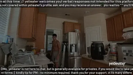 yetieater webcam model stream image