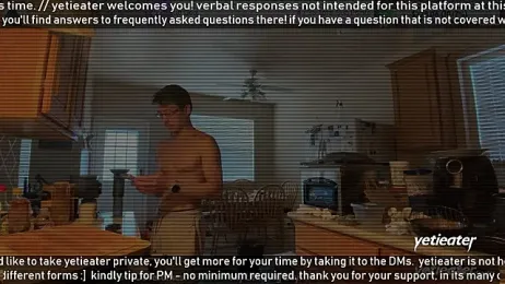 yetieater webcam model stream image