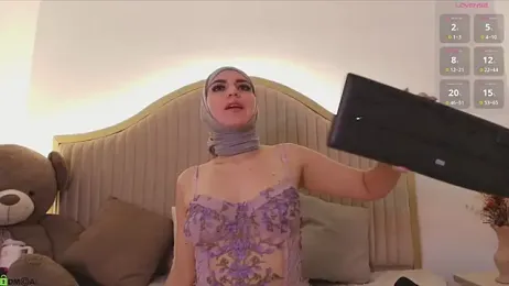 dalilasaadi_ webcam model stream image