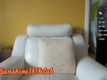 sunshine1818club webcam chaturbate model stream image