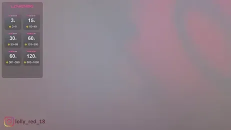 lolly_red_ webcam model stream image