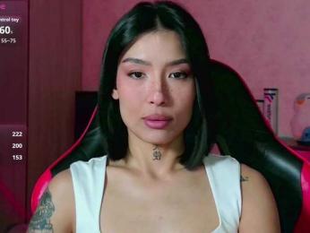 Girl-next-door webcam model stream image