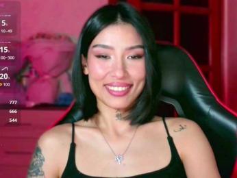 Girl-next-door webcam model stream image