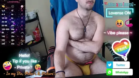 RealManHaveHairy webcam model stream image