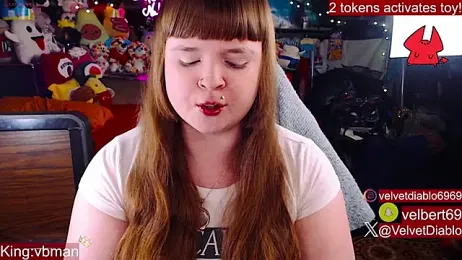 VelvetDiablo webcam model stream image