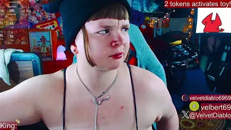 VelvetDiablo webcam model stream image