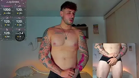 Ares_blue webcam model stream image