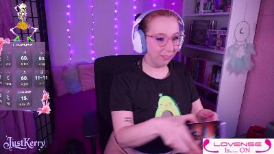 JustKerry webcam model stream image