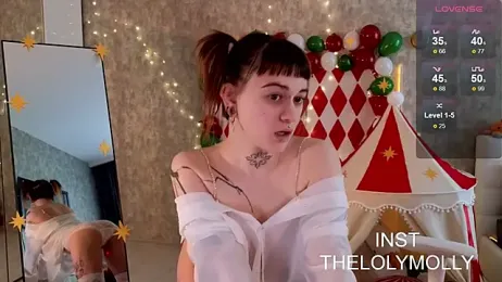 LolyMolli webcam model stream image