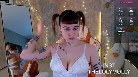 LolyMolli webcam model stream image