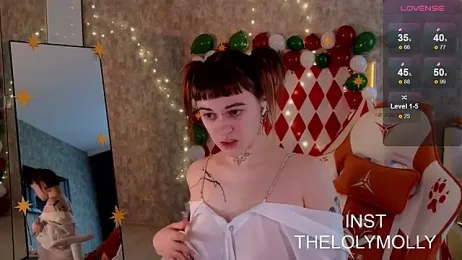 LolyMolli webcam model stream image