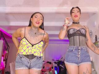 Brianna Morbid & Salvi Serene webcam model stream image