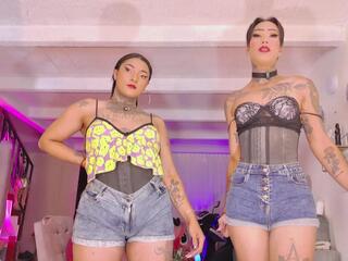 Brianna Morbid & Salvi Serene webcam model stream image