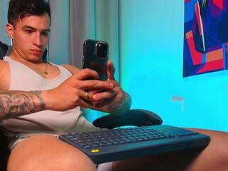 James Whiite webcam model stream image
