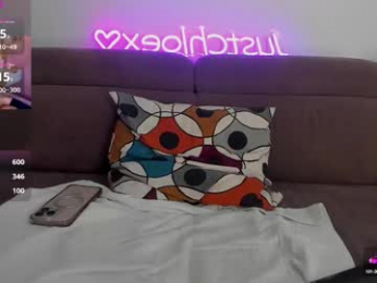 justchloex webcam model stream image