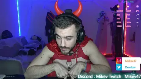 Mikev webcam model stream image
