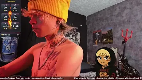 AcidMilo webcam model stream image