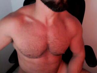 Beard Daddy webcam flirt4free model stream image
