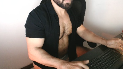 beard_man_sexy webcam model stream image