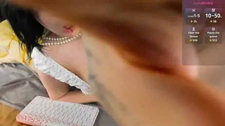 boob-lick webcam model stream image