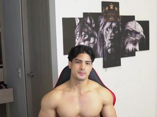 Liu Kent webcam model stream image