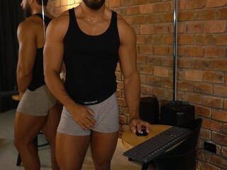 James Axel webcam flirt4free model stream image