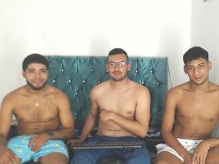 Abbell &amp; Ansel &amp; Alex webcam flirt4free model stream image