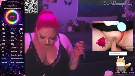 DarkBunnyPlay webcam model stream image