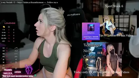 Lisaonthemoon stripchat stream image, 20.07.2025 18:50