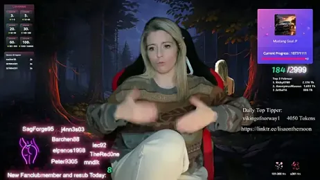 Lisaonthemoon stripchat stream image, 12.02.2025 19:10