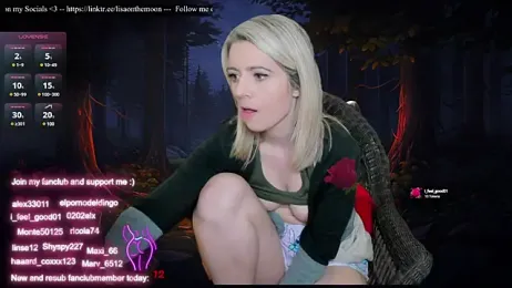 Lisaonthemoon stripchat stream image, 04.08.2025 19:20